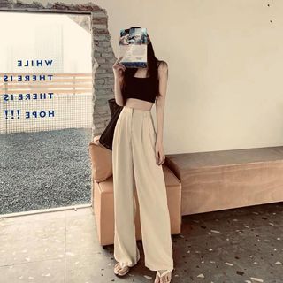 Quần ống rộng 102cm nhé các bạn