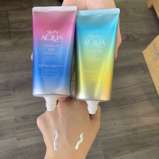 kem chống nắng Skin Aqua Tone Up UV Mint green