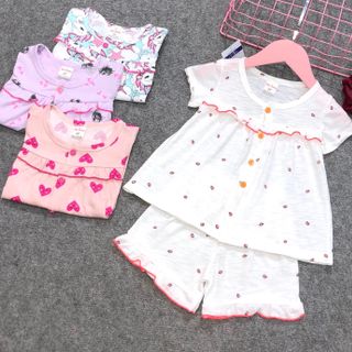 Bộ Wail Disney Piyama đùi bé gái