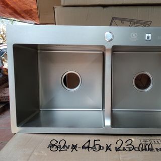 Chậu rửa bát đúc 7843/8245 inox 201