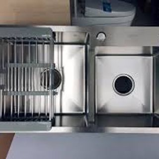 Chậu rửa bát đúc 2 hố 7843/8245 inox sus 304