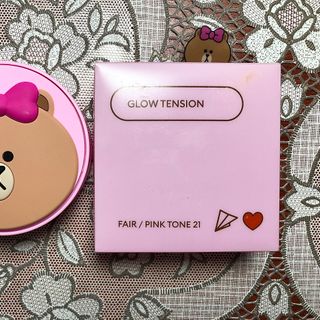 Phấn nước trang điểm Glow Tension phiên bản hình Gấu Brown