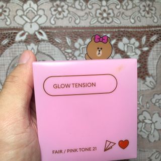 Phấn nước trang điểm Glow Tension phiên bản hình Gấu Brown