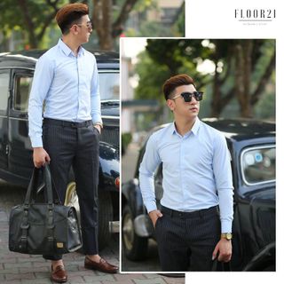 Sơ mi công sở basic SMDT002 giá sỉ