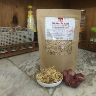 Hành hương Hải Dương sấy lạnh HUTA túi zip 350g