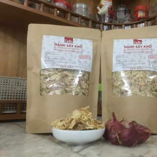 Hành hương Hải Dương sấy lạnh HUTA túi zip 350g