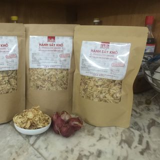Hành hương Hải Dương sấy lạnh HUTA túi zip 350g