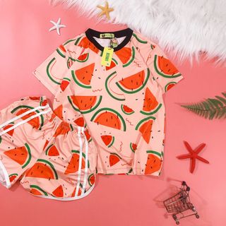 Đồ bộ Pijama thun 3D hoạt hình siêu đáng yêu