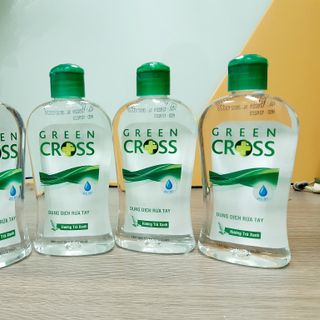 Dung dịch rửa tay khô Green Cross hương trà xanh 250ml