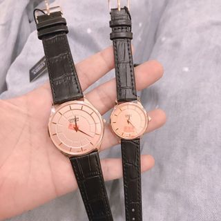 ĐỒNG HỒ SỈ CẶP ĐÔI CITIZ ECO DRIVE DÂY ĐEN