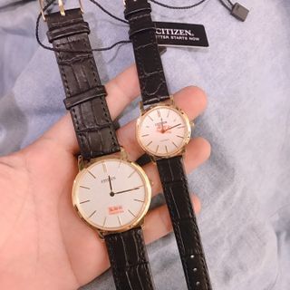 ĐỒNG HỒ SỈ CẶP ĐÔI CITIZ ECO DRIVE ĐỦ MÀU