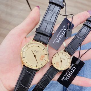 ĐỒNG HỒ SỈ CẶP ĐÔI CITIZ ECO DRIVE CAO CẤP