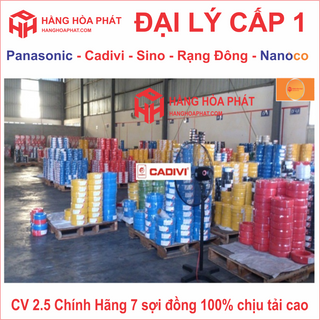 Dây điện đơn Cadivi 2.5 mm2 100 mét chịu tải tốt