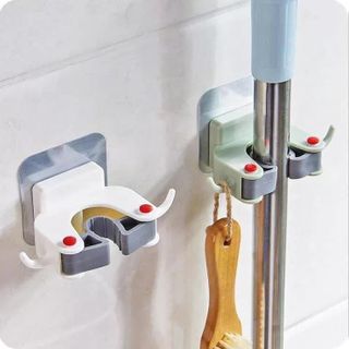 KẸP CHỔi DÁN TƯỜNG SIÊU CHẮC SIÊU TIỆN DỤNG