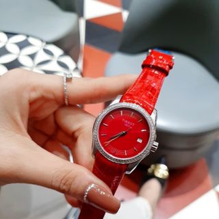 ĐỒNG HỒ TISSOT NIỀN ĐÁ CAO CẤP - ĐỎ