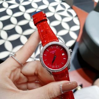ĐỒNG HỒ TISSOT NIỀN ĐÁ CAO CẤP - ĐỎ