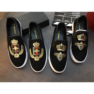 Giày slipon nam thêu ong 38-43