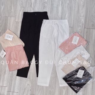 Quần đũi xước cạp chước chun sau vải xước hàn loại một