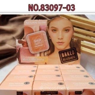 Má hồng bắt sáng Baked Kiss Beauty hộp vuông