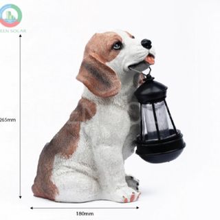 ĐÈN TRANG TRÍ HÌNH CHÚ CHÓ DÙNG NĂNG LƯỢNG MẶT TRỜI- ĐỂ CỔNG HOẶC ĐỂ BÀN ĐỀU ĐẸP !!