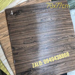 Xốp dán tường 3D Vân Gỗ Đẳng Cấp Sang Trọng