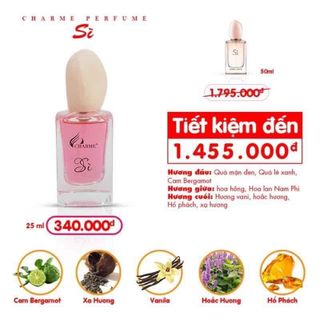 Nước hoa CHARME SÌ cho Nữ 25ml -