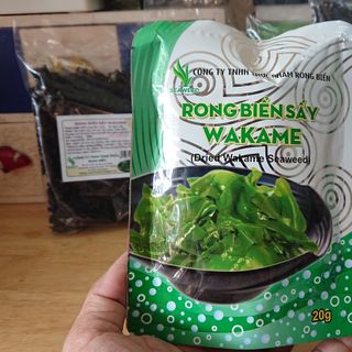 Rong biển sấy WaKaMe gói 20gram