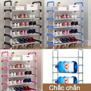 Kệ giầy inox 5 tầng (giao mầu ngẫu nhiên)