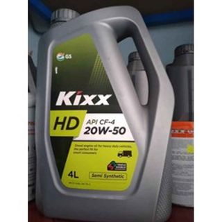 DẦU ĐỘNG CƠ KIXX HD API CF-4 20W50 4 lít