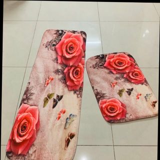 Bộ thảm nhà bếp chống trơn trượt siêu đẹp