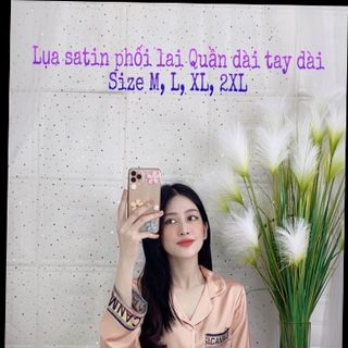 BỘ SATIN LỤA TAY DÀI BIGSIZE