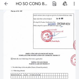 Gel Rửa Tay Honda An Thành