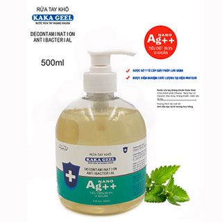 CHAI NƯỚC RỬA TAY KHÔ KAKA GEEL 500ml