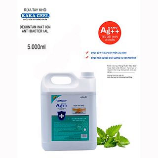 NƯỚC RỬA TAY KHÔ KAKA GEEL 5000ml