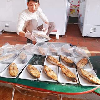 Cá thu Hậu Lộc nướng