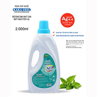CAN NƯỚC RỬA TAY KHÔ KAKA GEEL 2000ml