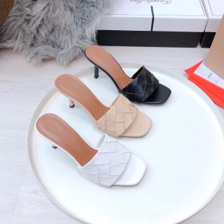 Dép cao gót chần chỉ