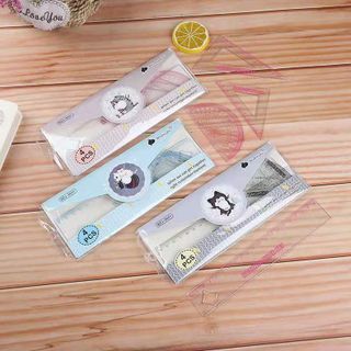 Combo bộ thước kẻ học sinh