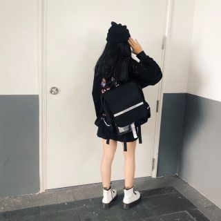 HÀNG CÓ SẴN - BALO PHẢN QUANG UNISEX CND TRẮNG/ĐEN giá sỉ​, giá bán buôn