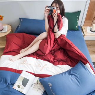 Bộ Chăn Ga Gối Cotton Phối