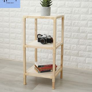 Kệ Gỗ 3 Tầng HOMY (size 32x32cm) | 3 tầng siêu xinh | chịu lực lên đến 100kg
