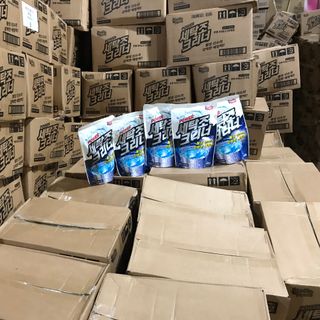 Bột tẩy vệ sinh lồng máy giặt 400g Smile Mom