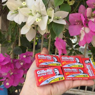bộ 5 hộp lưỡi lam Gillette