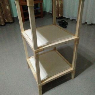 Kệ Gỗ 3 Tầng HOMY (size 32x32cm) | 3 tầng siêu xinh | chịu lực lên đến 100kg
