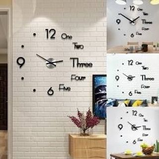 ĐỒNG HỒ DÁN TƯỜNG 3D NGHỆ THUẬT