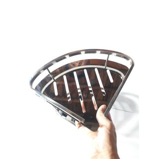 Kệ góc 2 tầng inox 304