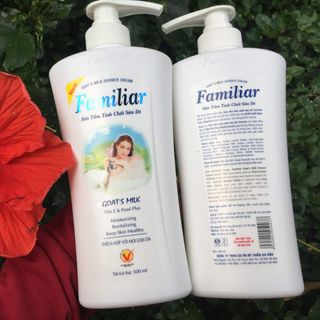 Combo 2 chai sữa tắm Dê Familiar 500 ml