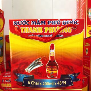 Nước Mắm Phú Quốc Thanh Phương loại 43 đạm 200ml