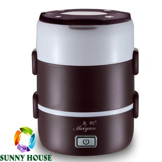 [ ] Hộp cơm cắm điện 3 tầng, hộp cơm 3 tầng giữ nhiệt - Sunny House