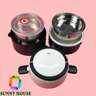 [ ] Hộp cơm cắm điện 3 tầng, hộp cơm 3 tầng giữ nhiệt - Sunny House